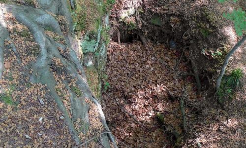 Kozí hřbet - dobývky