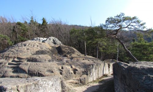 Juliina vyhlídka, Vranovské skály