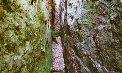 Schächtenstein - pohled do dobývky