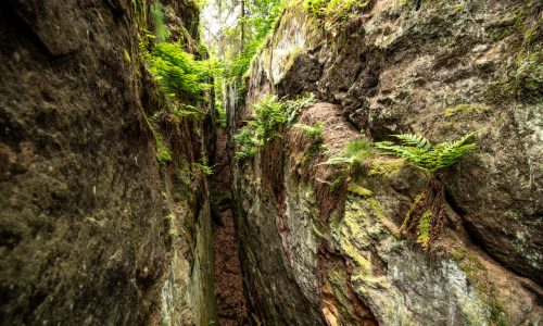 Dobývka - Štola Schachtenstein