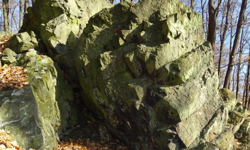 Malá Buková - čedičové výchozy