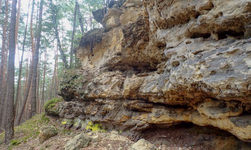 sesuv pod Malou Bukovou